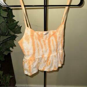 Me to we tie dye crop top